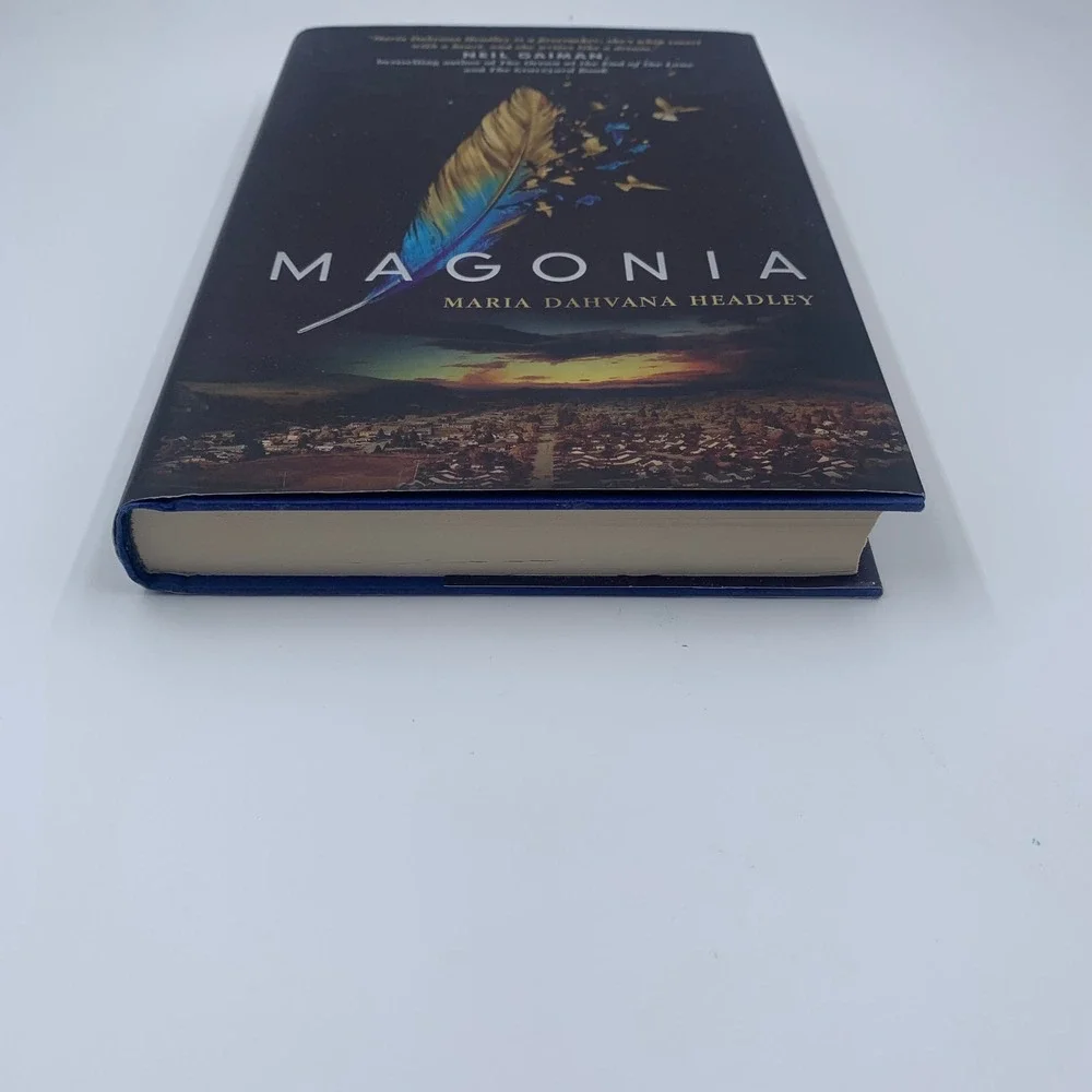 Magonia - Maria Dahvana Headley SIGNED DOODLE 1st Edition 1st Print Hardcover